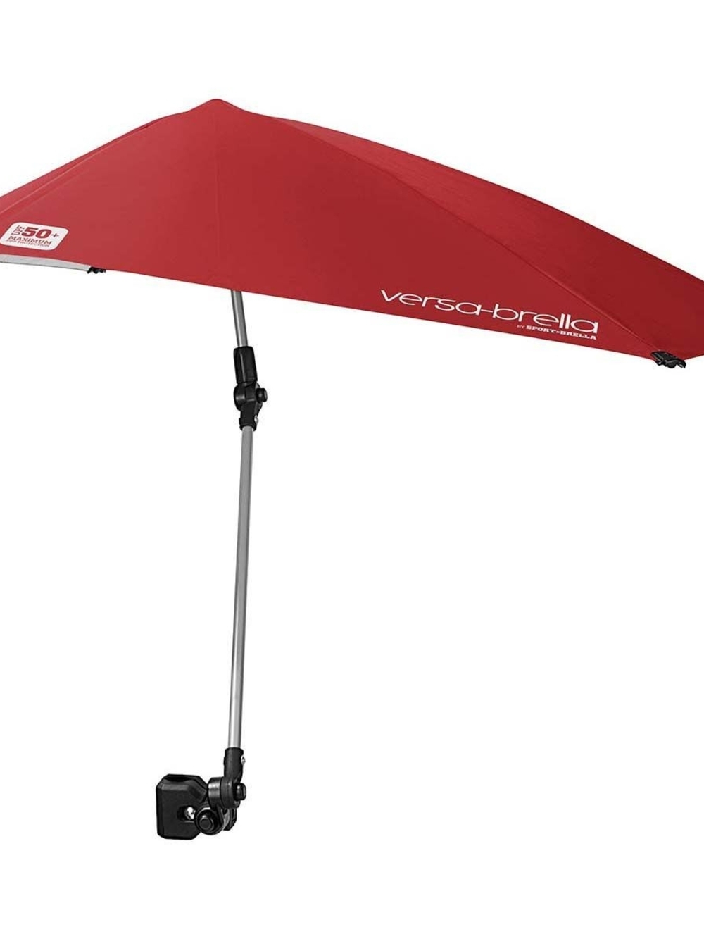 Versa-brella Clip-On UV Umbrella in Red. #163.